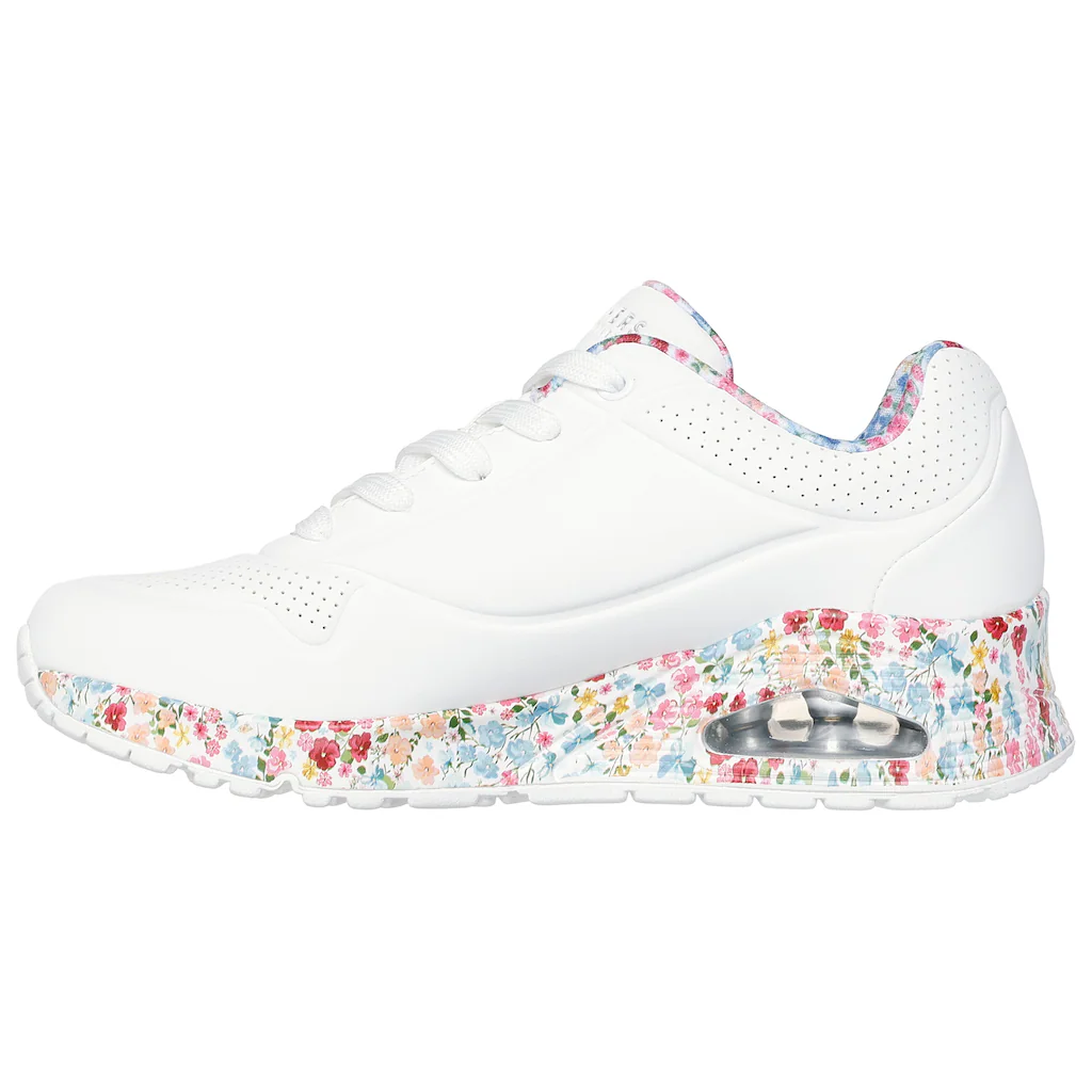 Skechers Sneaker »UNO-MAJESTIC GARDEN« Keilsneaker Plateausneaker mit bedruckter Sohle Riesige Rabatte