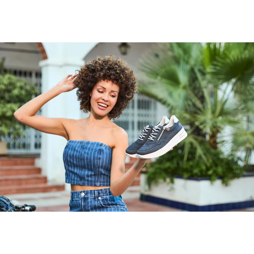 Rieker Plateausneaker Schnürschuh Halbschuh Freizeitschuh mit Soft-Einlage kaufen Clearance-Verkauf