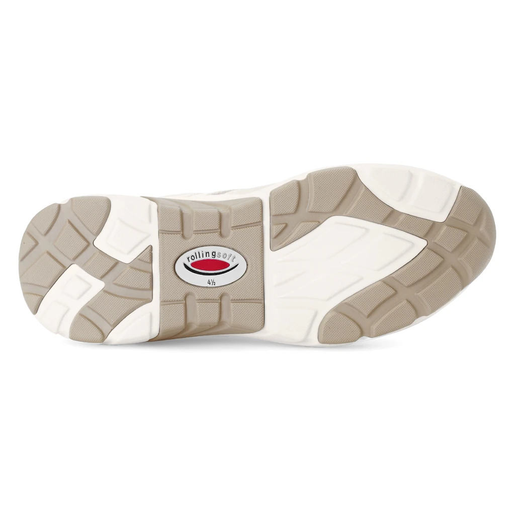 Gabor Rollingsoft Keilsneaker Freizeitschuh Halbschuh Schnürschuh mit rollingsoft-Laufsohle ▷ für Kostenloser Versand international