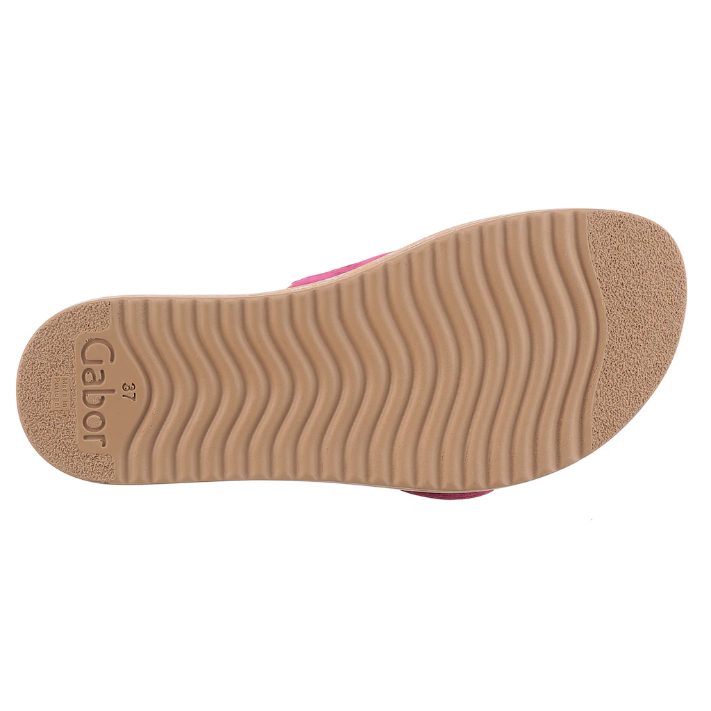 Gabor Pantolette Plateau Sommerschuh Bequemschuh Best Fitting für gute Passform Im Verkauf