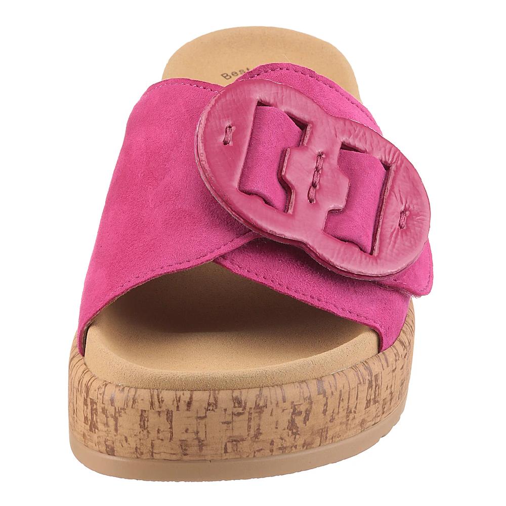 Gabor Pantolette Plateau Sommerschuh Bequemschuh Best Fitting für gute Passform Im Verkauf
