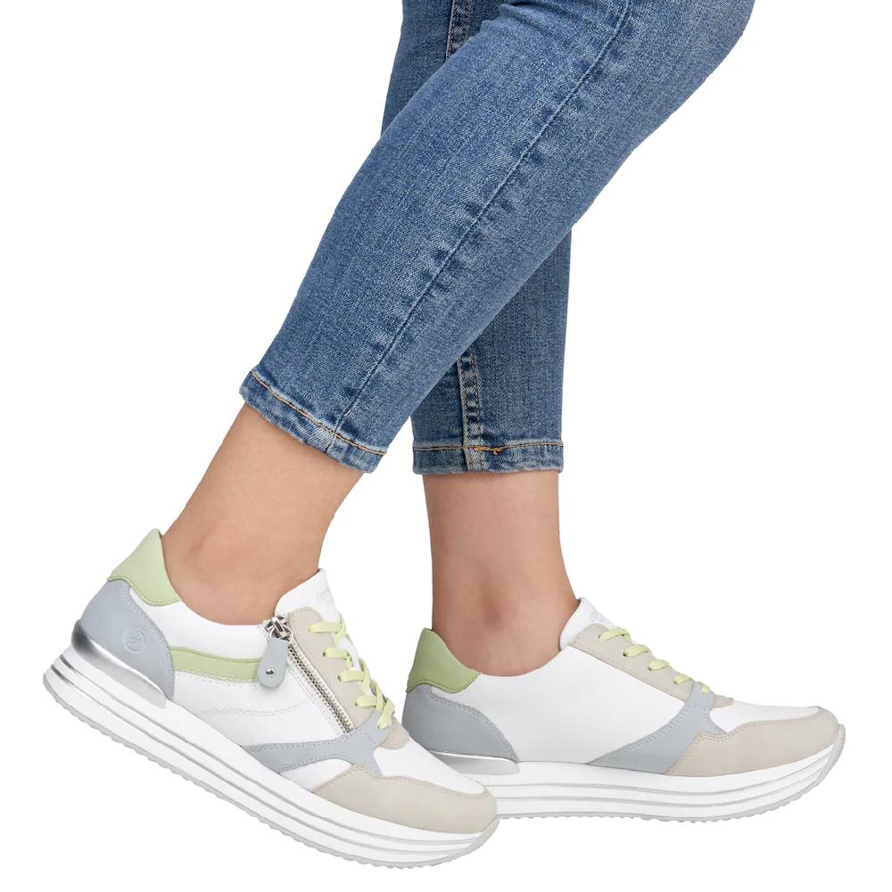 Remonte Plateausneaker Freizeitschuh Halbschuh Schnürschuh mit loser Soft-Einlage ▷ für Meist gekauft