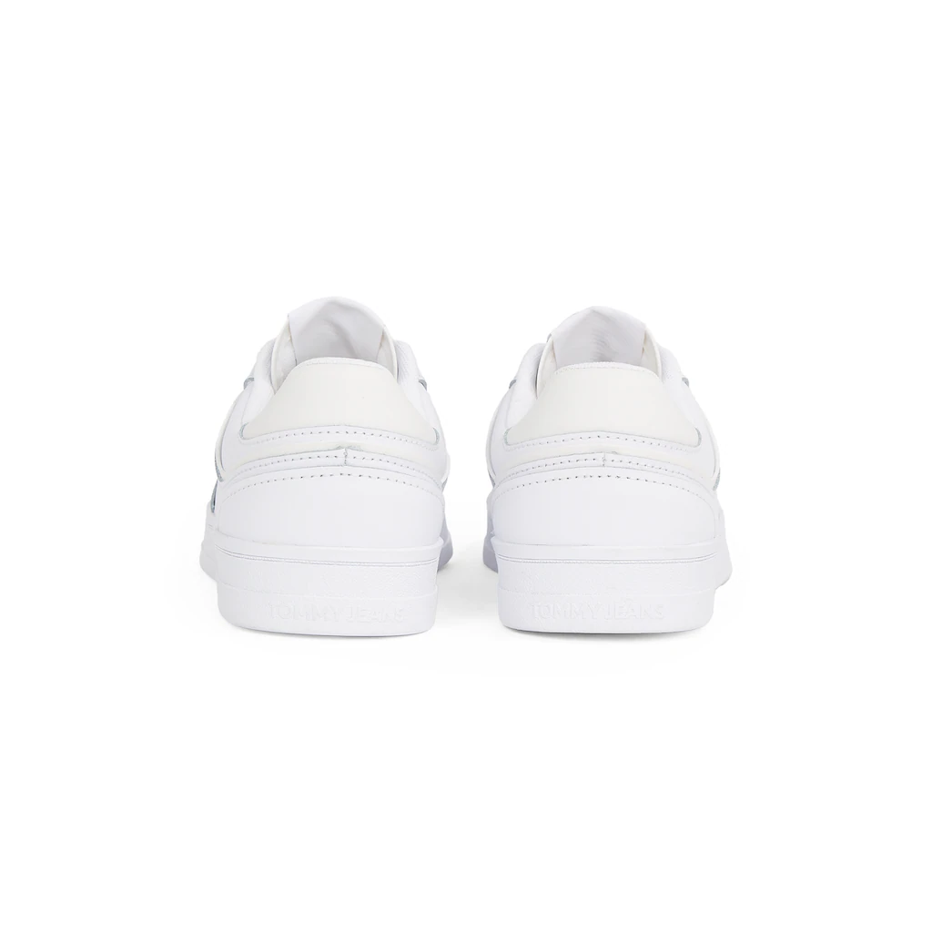 Tommy Jeans Plateausneaker »THE GREENWICH LEATHER« Freizeitschuh Halbschuh Schnürschuh im Basket-Look online kaufen Sonderangebot