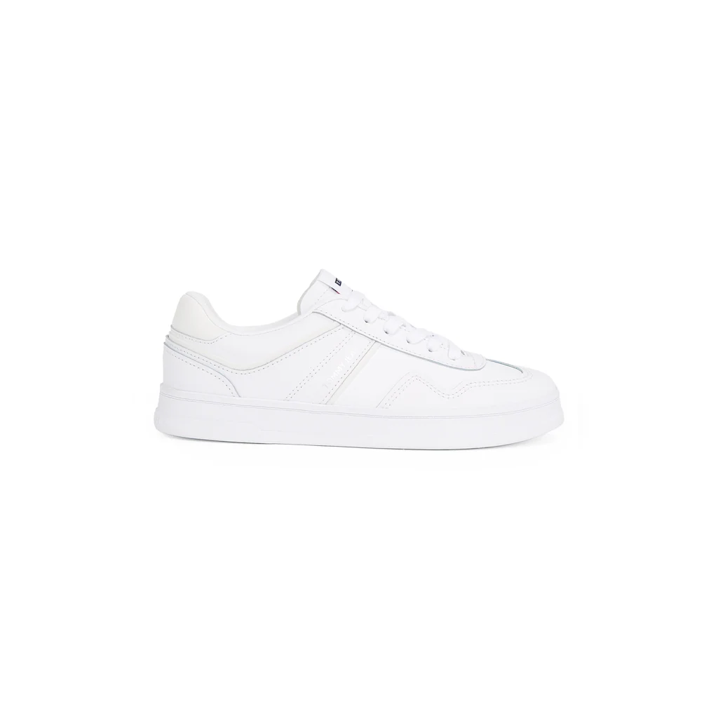 Tommy Jeans Plateausneaker »THE GREENWICH LEATHER« Freizeitschuh Halbschuh Schnürschuh im Basket-Look online kaufen Sonderangebot