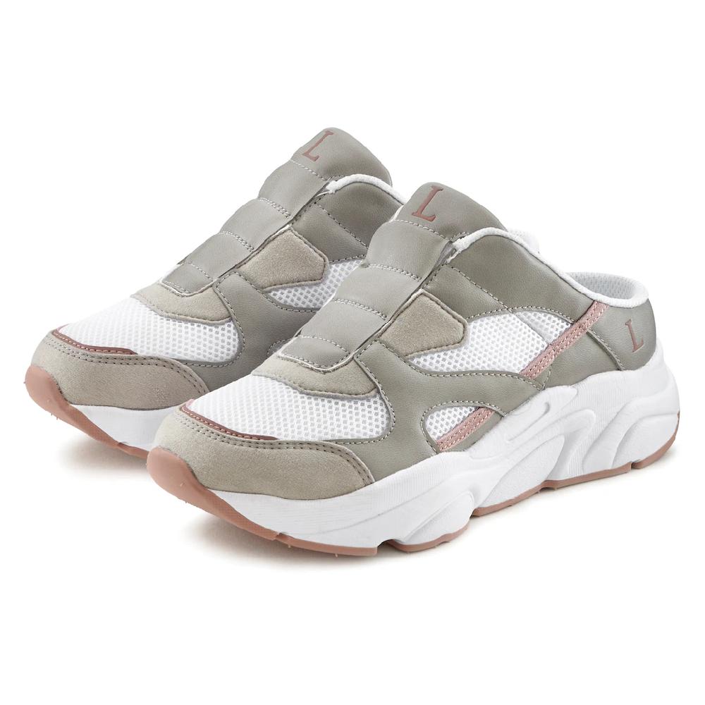 LASCANA Slip-On Sneaker mit Chunky Sohle Sabot Clog Freizeitschuh ▷ für Günstig kaufen