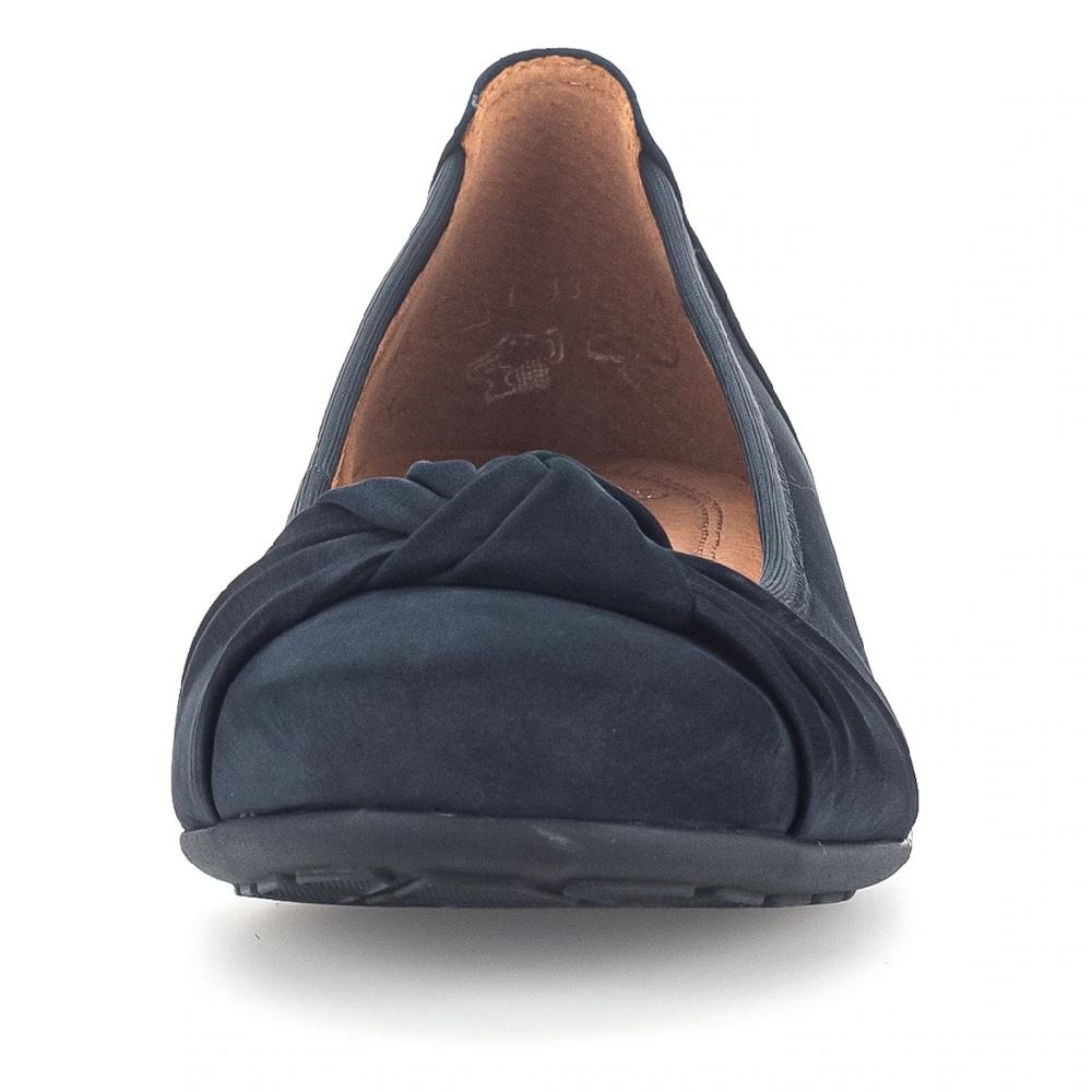 Gabor Ballerina »FLORENZ« Business Schuhe Slipper mit modischem Knoten Weite G kaufen Vatertagsangebot