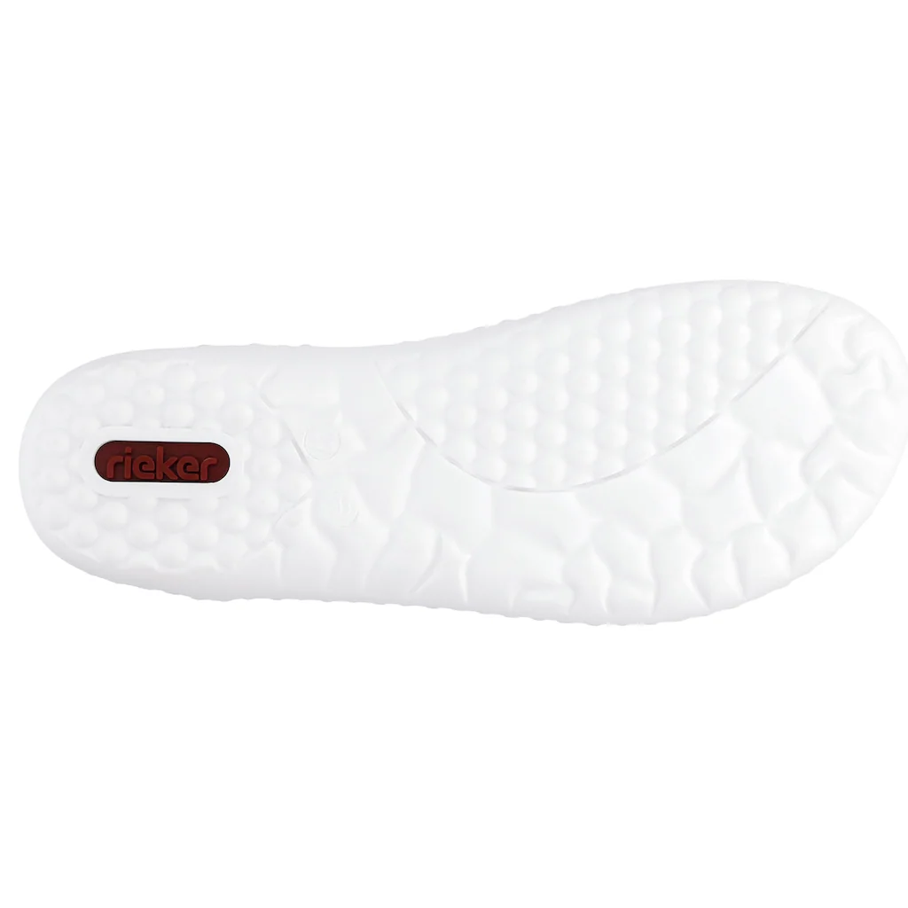 Rieker Slip-On Sneaker »Barfußschuh« Slipper Freizeitschuh Halbschuh mit elastischem Strickschaft online kaufen Blitzangebot