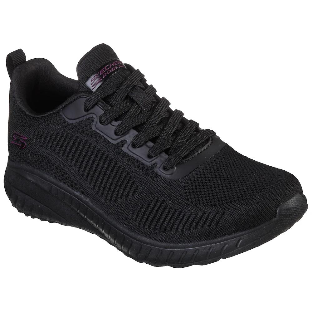 Skechers Sneaker »BOBS SQUAD CHAOS - FACE OFF« Freizeitschuh Halbschuh Schnürschuh Maschinenwäsche G-Weite Neuheiten