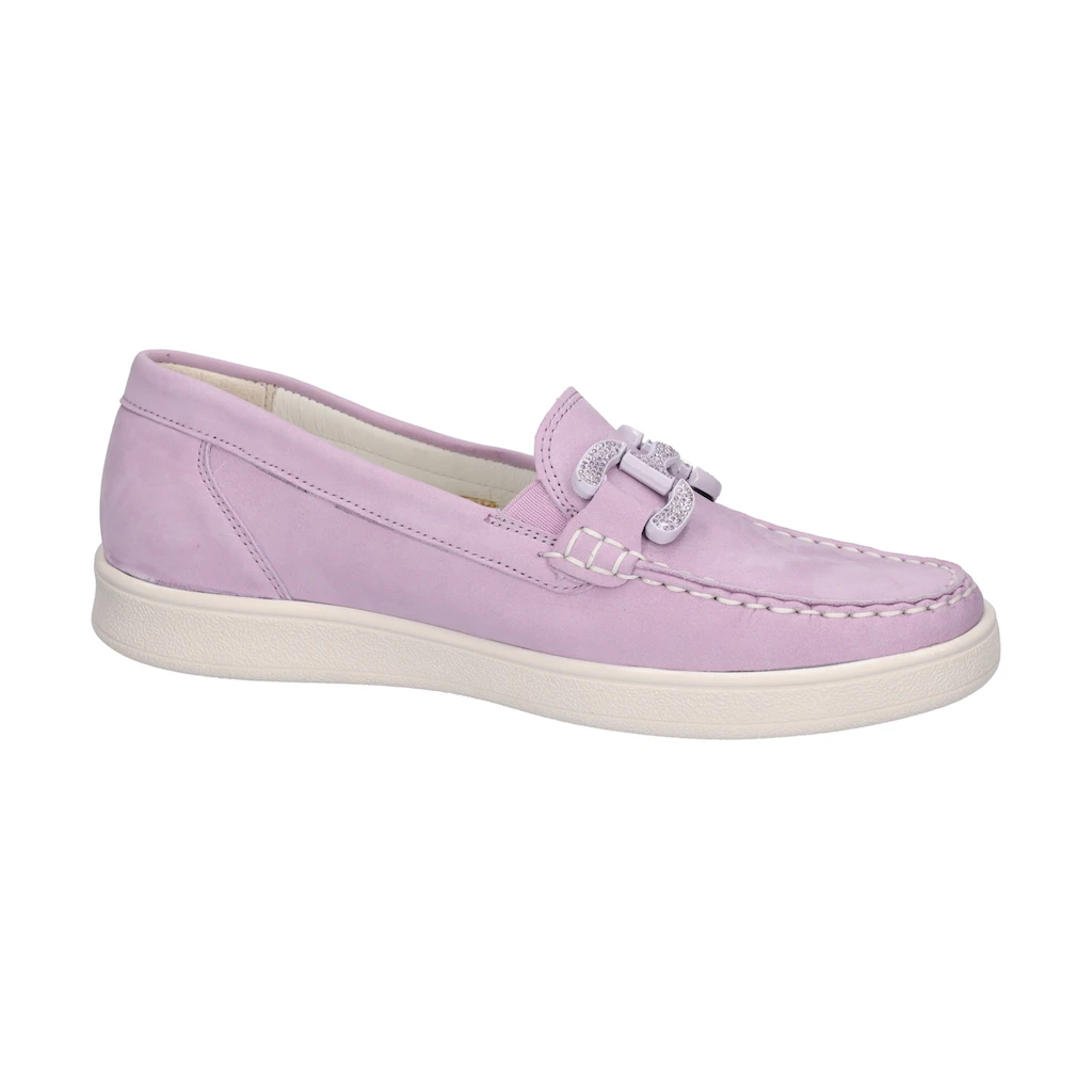 Waldläufer Mokassin »H-DAISY« Slipper Bequemschuh Schlupfschuh H-Weite mit Strass-Steinchen Tägliche Deals