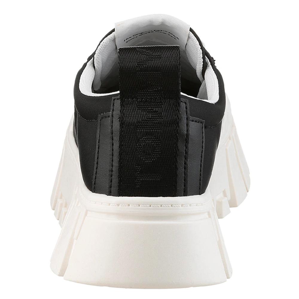 Tommy Jeans Plateausneaker »TJW FLATFORM SNEAKER NYLON« Freizeitschuh Halbschuh Schnürschuh mit markanter Plateausohle kaufen Wochenangebot