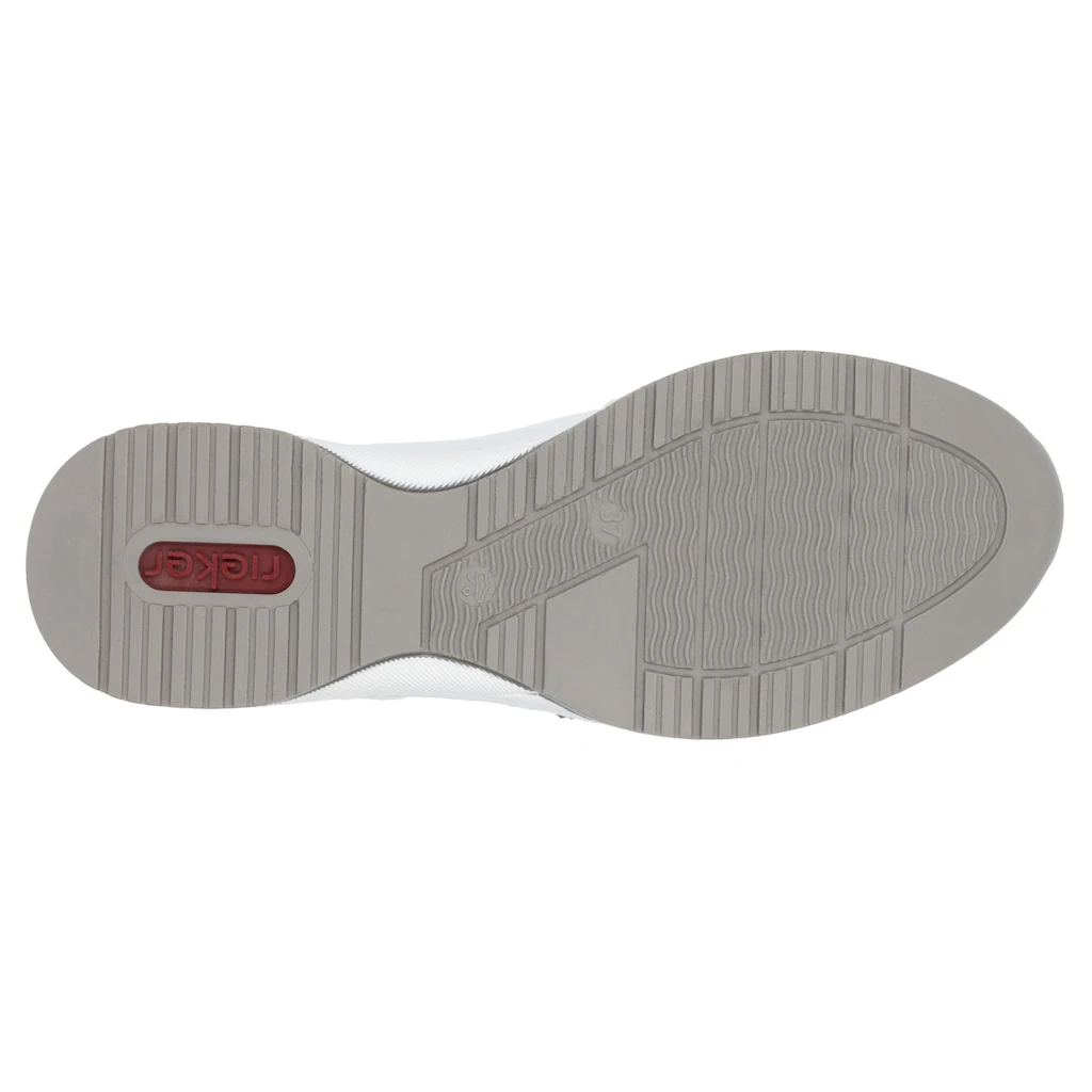 Rieker Keilsneaker Schnürschuh Halbschuh Sneaker mit loser Einlage schmale Form ▷ für Letzte 3 Tage