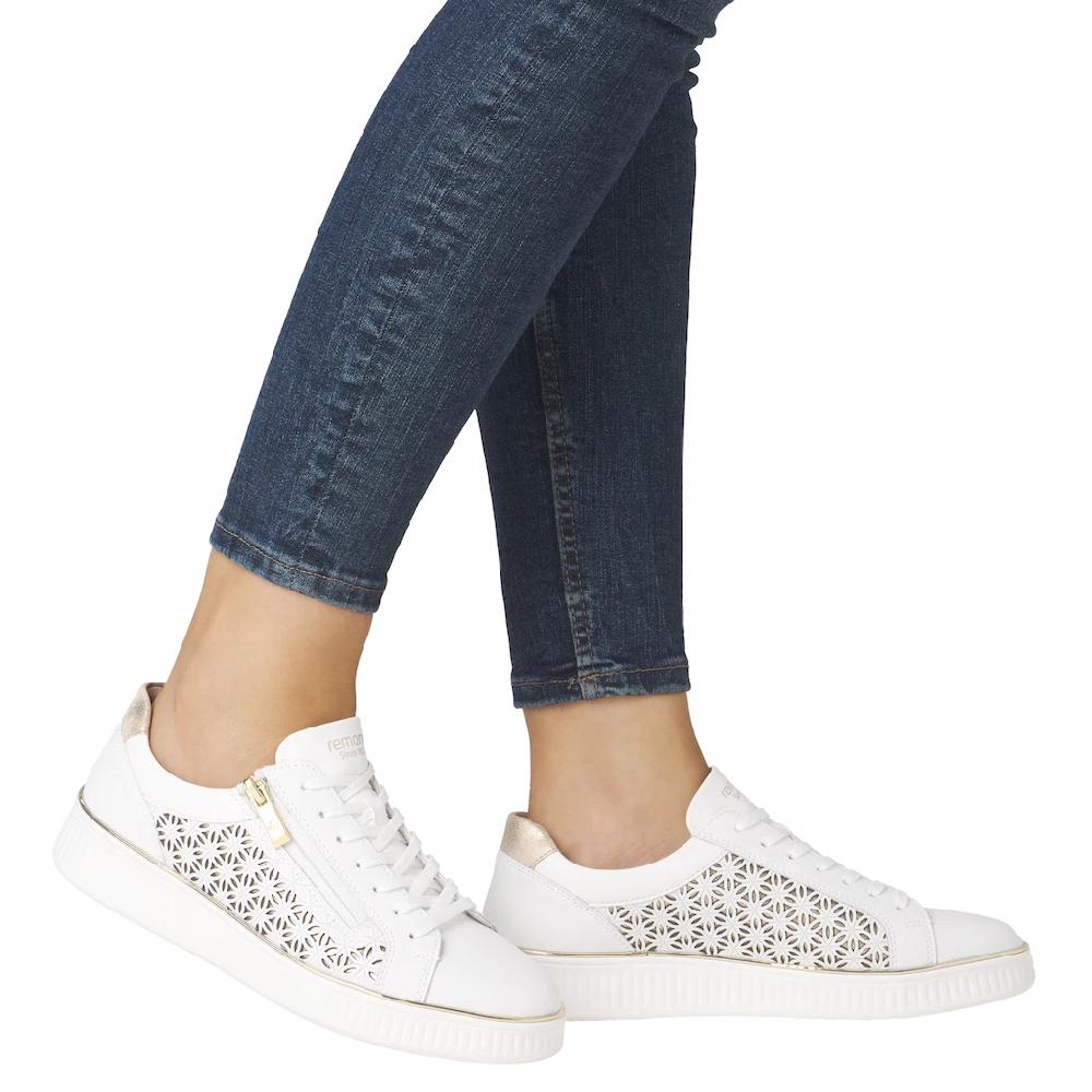 Remonte Plateausneaker Freizeitschuh Schnürer Halbschuh mit Perforation online kaufen Bis zu 65% Rabatt