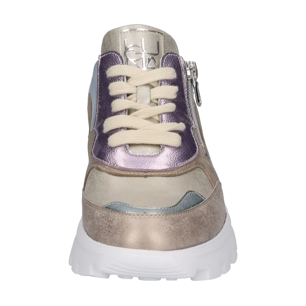 Waldläufer Plateausneaker »H-AJALA« Schnürer Halbschuh Komfortschuh in H-Weite (=sehr weit) kaufen Nur für heute