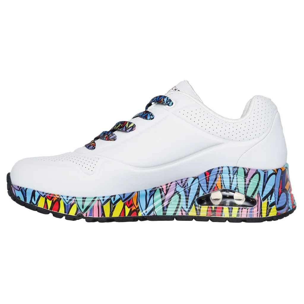 Skechers Sneaker »UNO« Plateausneaker Schnürschuh mit Keilabsatz kaufen Bis zu 55% Rabatt