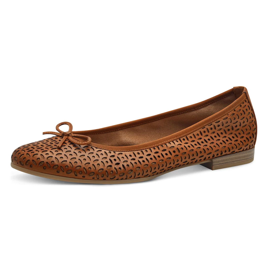 Tamaris Ballerina Businessschuh Halbschuh Schlupfschuh mit hübscher Zierschleife online bestellen Super Rabatt