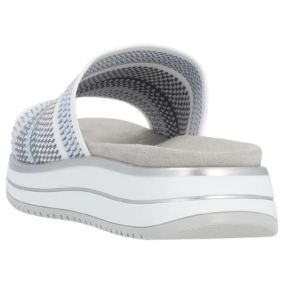 Remonte Pantolette Keilabsatz Sommerschuh Schlappen mit praktischem Gummizug ▷ für Begrenzt auf 3 Tage