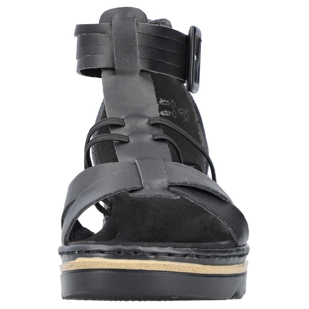 Rieker Keilsandalette Sommerschuh Sandale Keilabsatz mit Klettverschluss-Riemchen kaufen Im Verkauf