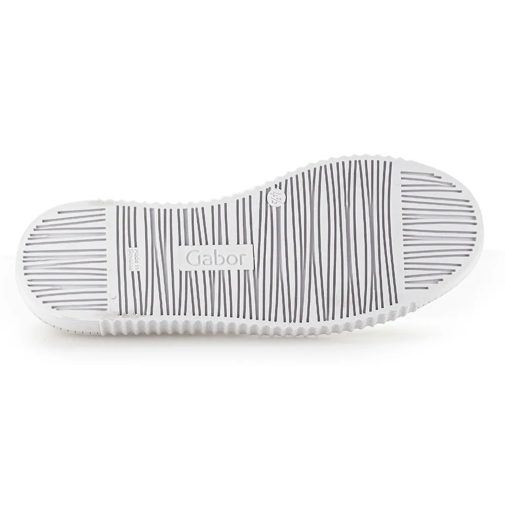 Gabor Slip-On Sneaker mit Gummizug als Zierschnürung Freizeitschuh Halbschuh Schnürschuh bestellen Auslauf