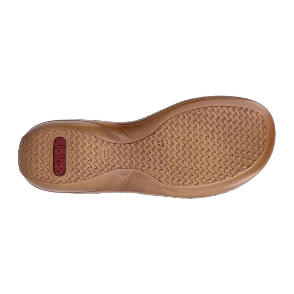 Rieker Riemchensandale Sommerschuh Sandalette Keilabsatz mit Schmucksteinen besetzt bestellen Fabrik Onlineshop