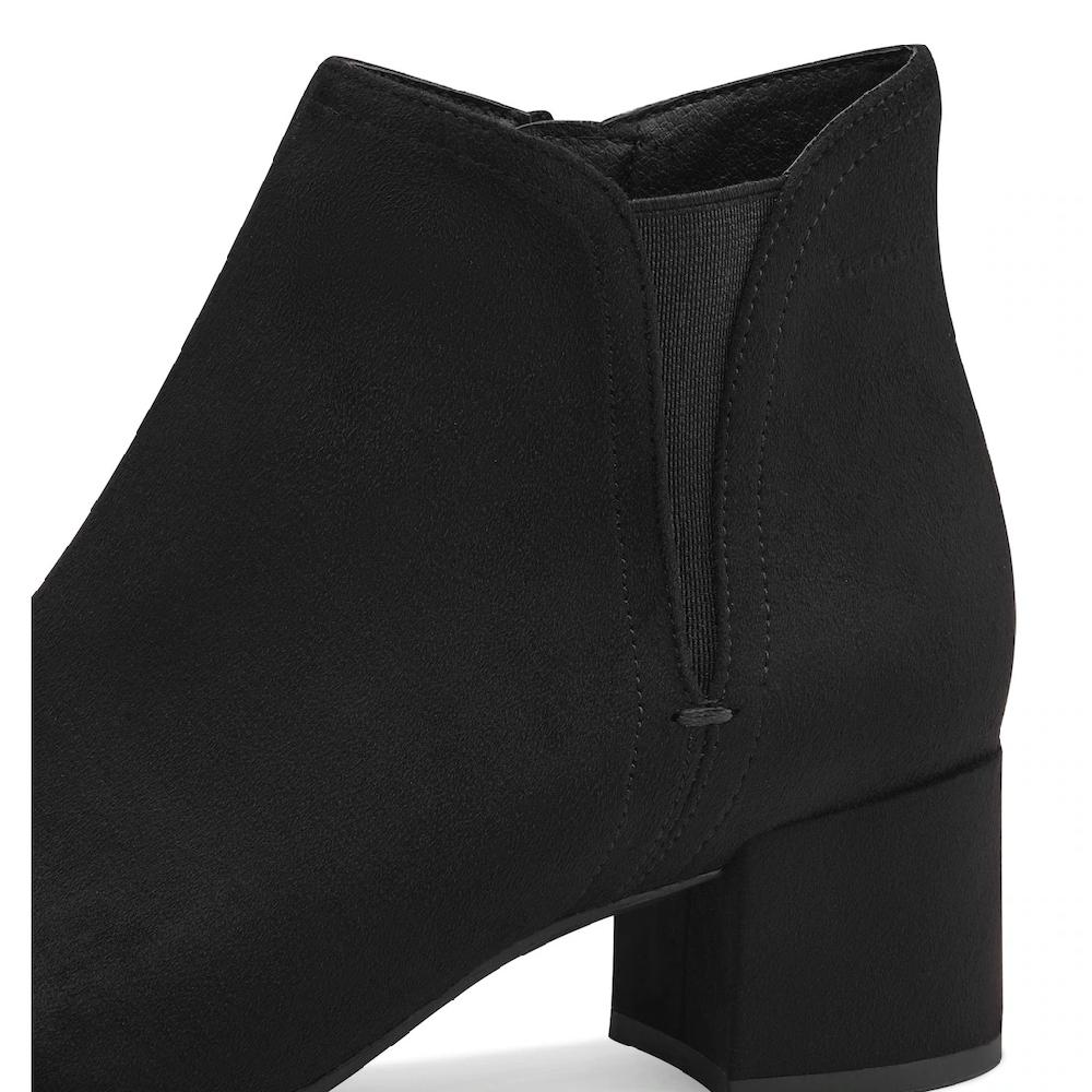 Tamaris Stiefelette Blockabsatz Businessschuh Ankleboots mit Stretcheinsatz online kaufen Online Shopping