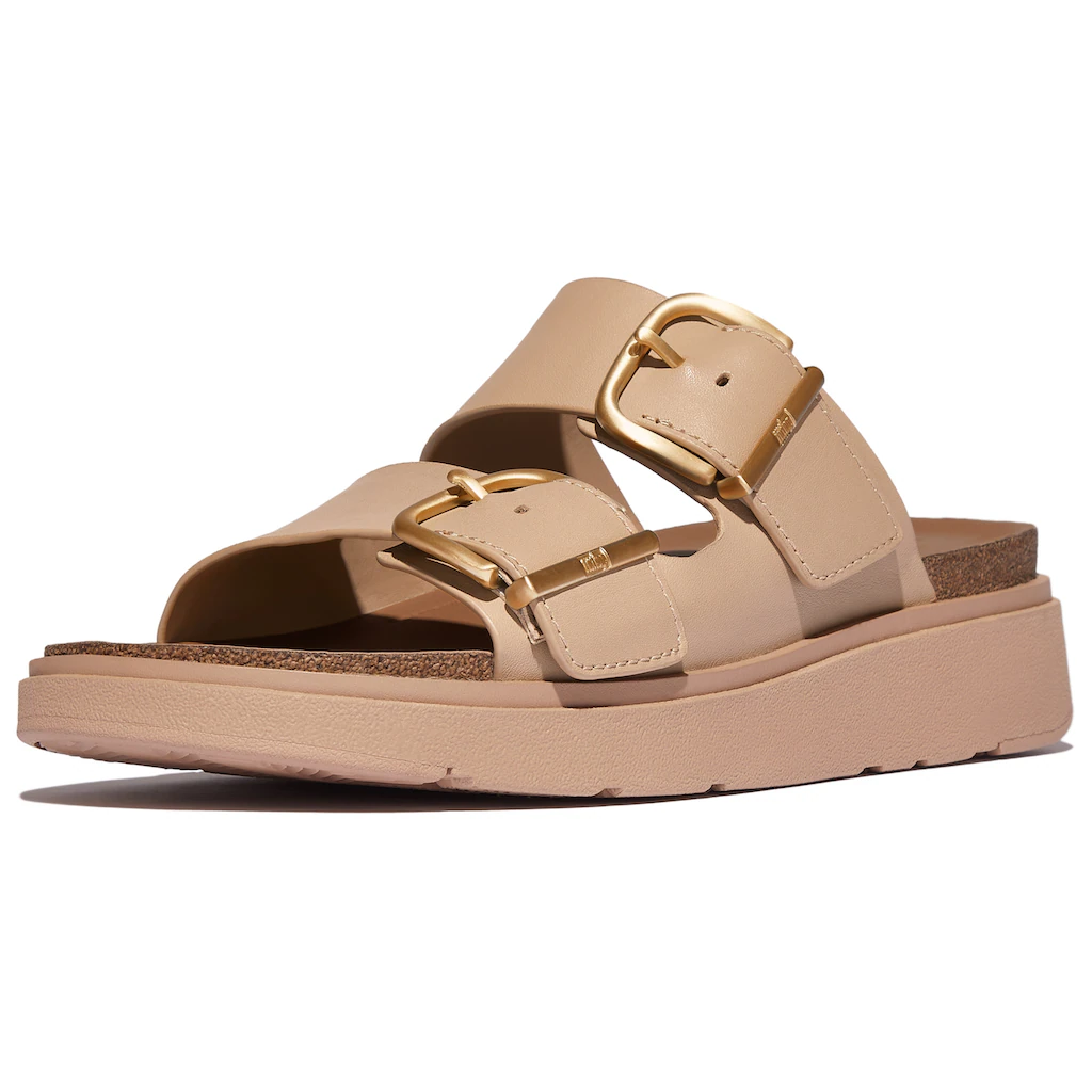 Fitflop Pantolette »GEN-FF« Keilabsatz Sommerschuh Schlappen mit Microwobbleboard-Innensohle Exklusivangebot