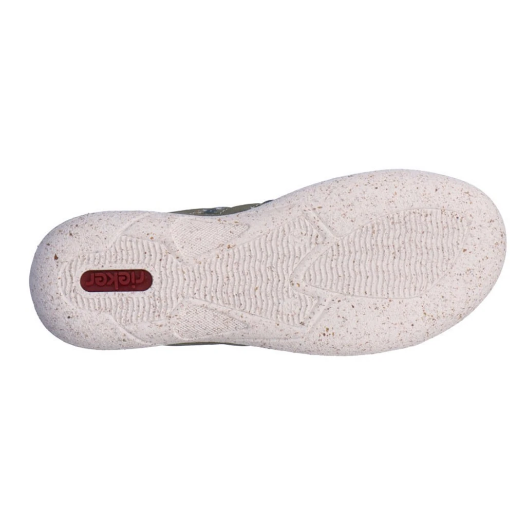 Rieker Slip-On Sneaker Slipper Schlupfschuh Freizeitschuh mit Blumendruck online bestellen Muttertagsangebot
