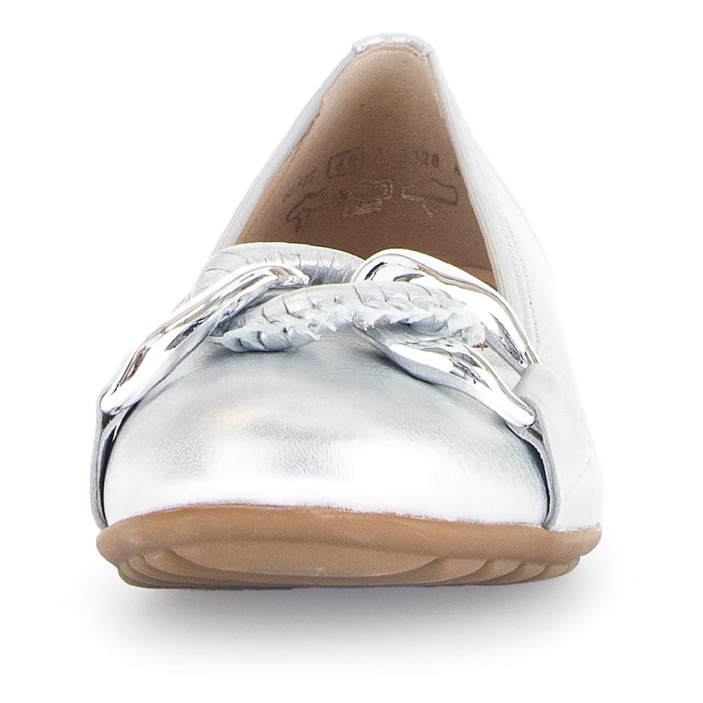 Gabor Ballerina »FLORENZ« Keilabsatz Businessschuh Halbschuh Schlupfschuh mit Zierkette bestellen Große Rabatte