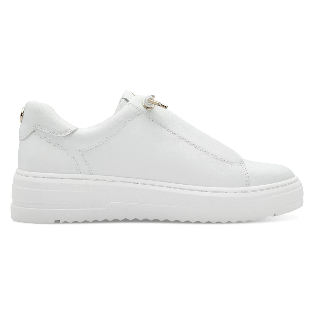 MARCO TOZZI Slip-On Sneaker Freizeitschuh Halbschuh Schnürschuh mit seitlichem Logoschriftzug online bestellen Tägliche Deals