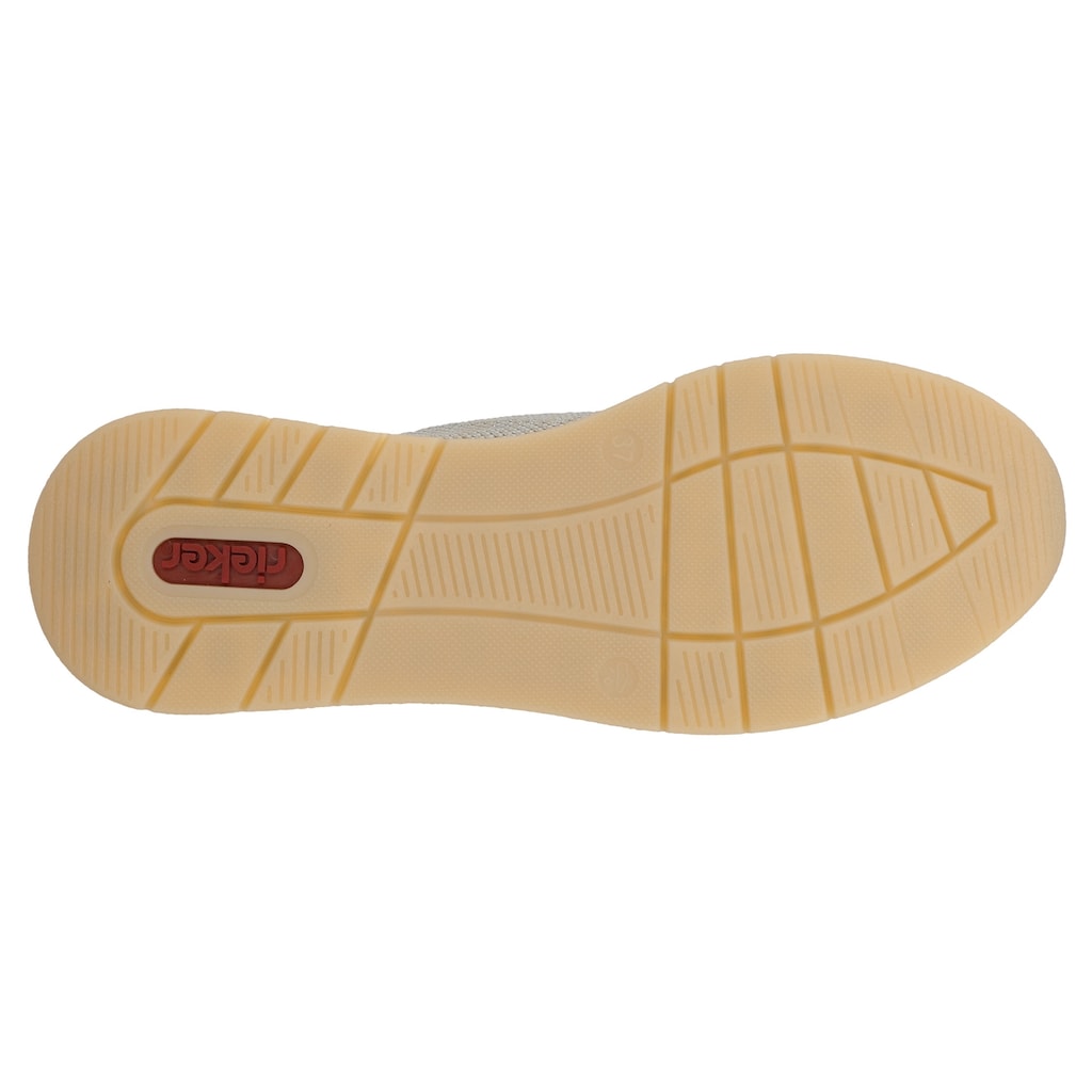 Rieker Slip-On Sneaker Slipper Schlupfschuh Halbschuh Freizeitsneaker mit Anziehlasche ▷ für Super Sparpreis