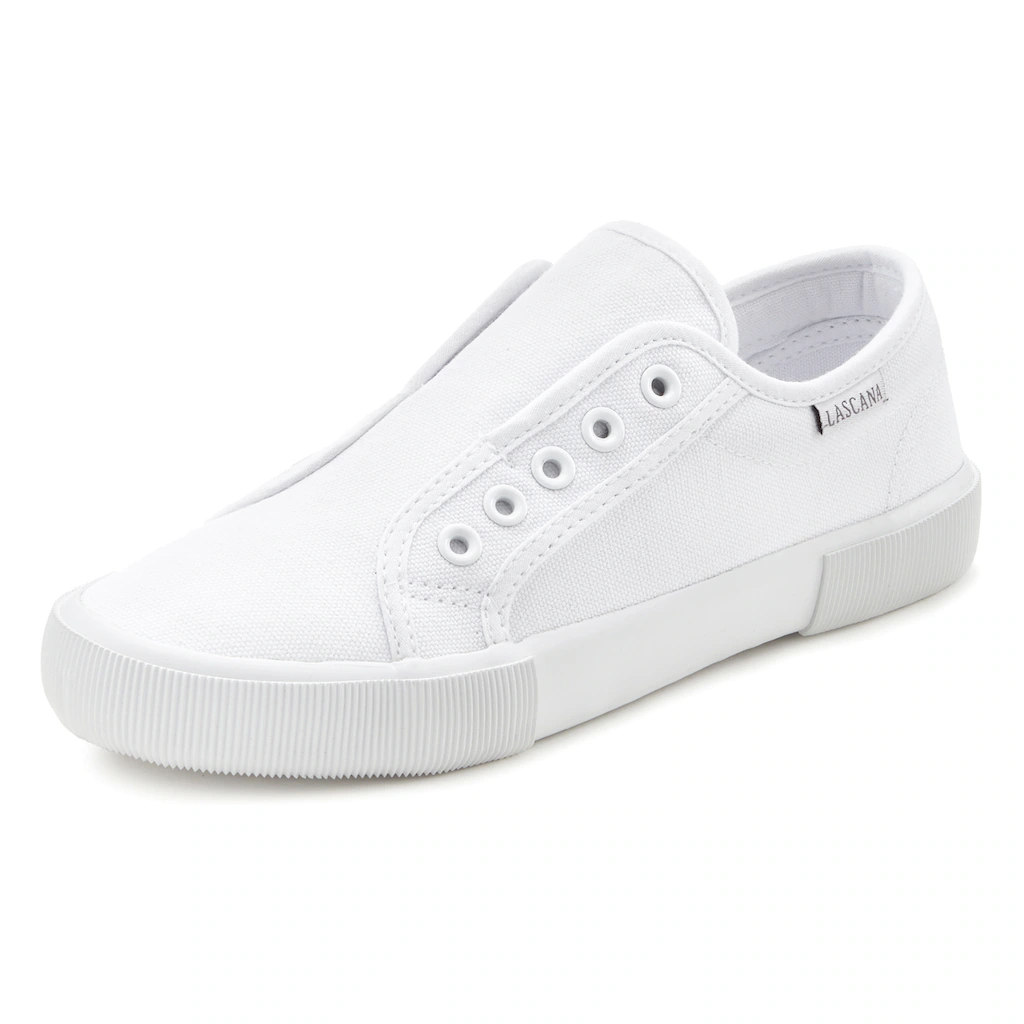 LASCANA Sneaker »Slip-On-Sneaker« Slipper Halbschuh bequem zum Reinschlüpfen JETZT KAUFEN