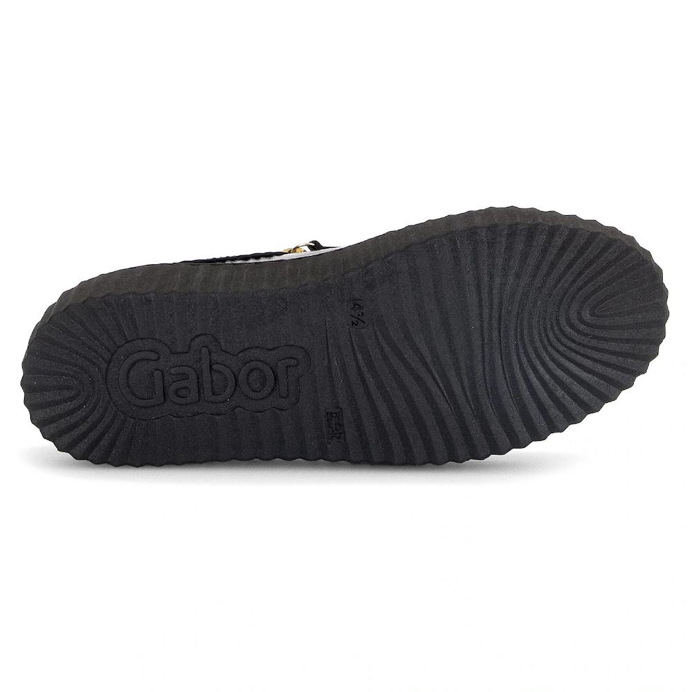 Gabor Plateausneaker mit Best Fitting-Ausstattung Freizeitschuh Halbschuh Schnürschuh online kaufen Black Friday Preise