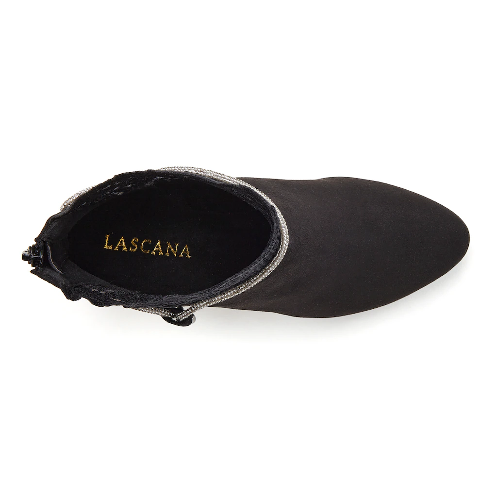 LASCANA Stiefelette mit elegantem Spitzenbesatz Stiefel Boots kaufen Exklusivangebot