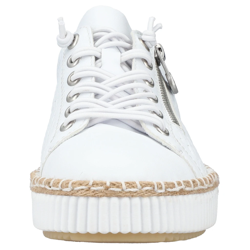 Rieker Sneaker mit modischer Ziernaht Freizeitschuh Halbschuh Schnürschuh bestellen Black Friday
