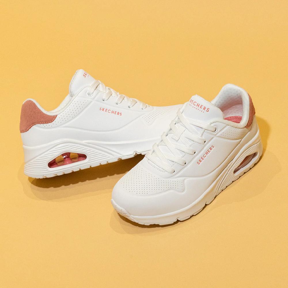 Skechers Sneaker »UNO - POP BACK« Freizeitschuh Halbschuh Schnürschuh komfortabler Skech-Air Funktion online bestellen Top Angebot