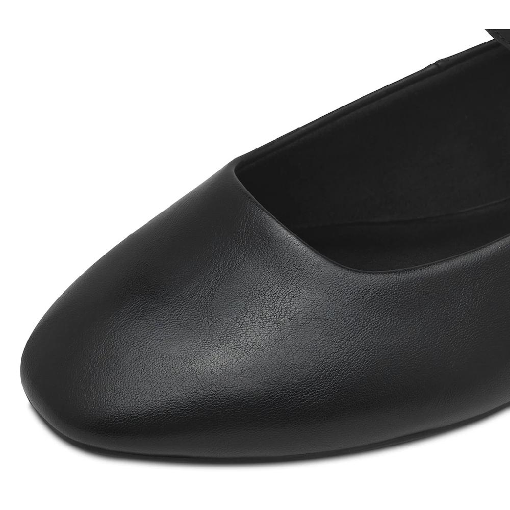 Tamaris Riemchenballerina Blockabsatz Businessschuh Flats in veganer Verarbeitung online kaufen Neuheiten