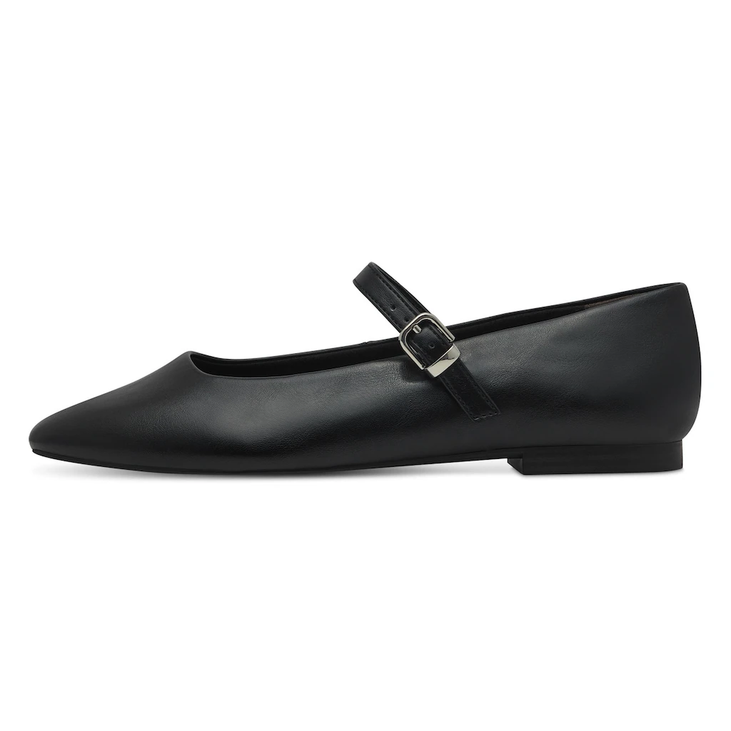 Tamaris Riemchenballerina Blockabsatz Businessschuh Flats in veganer Verarbeitung online kaufen Neuheiten