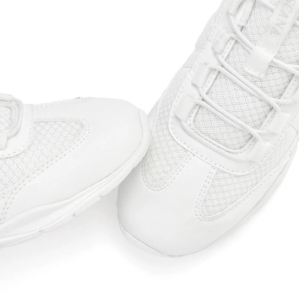 LASCANA Sneaker Slip-On Freizeitschuh Halbschuh mit elastischen Schnürbändern VEGAN kaufen Letzter Tag
