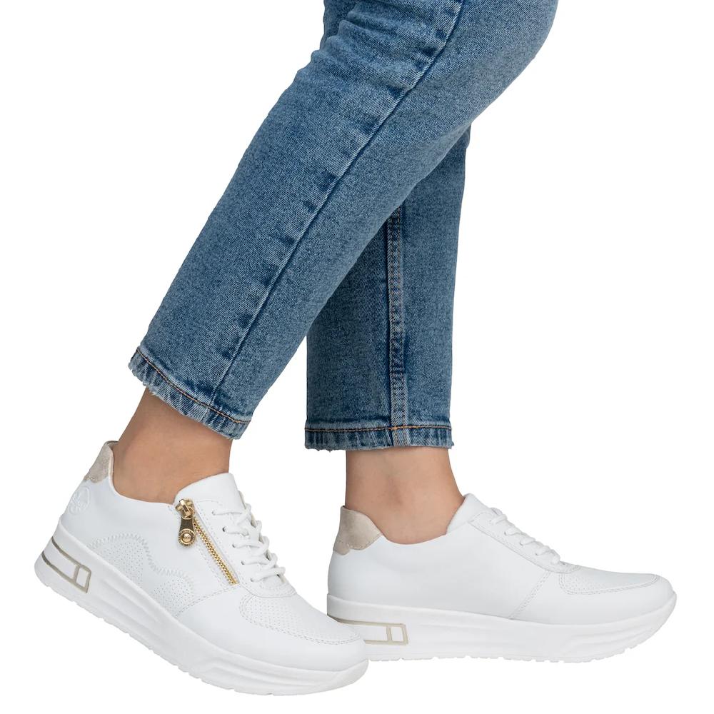 Rieker Plateausneaker Halbschuh Schnürschuh Freizeitsneaker mit Reißverschluss bestellen Bis zu 65% Rabatt