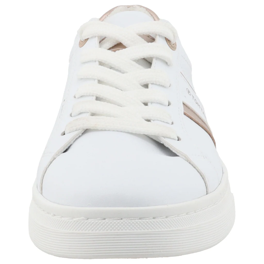 TOM TAILOR Sneaker Freizeitschuh Halbschuh Schnürschuh Kontrastbesatz an der Ferse online kaufen Sonderangebot der Fabrik