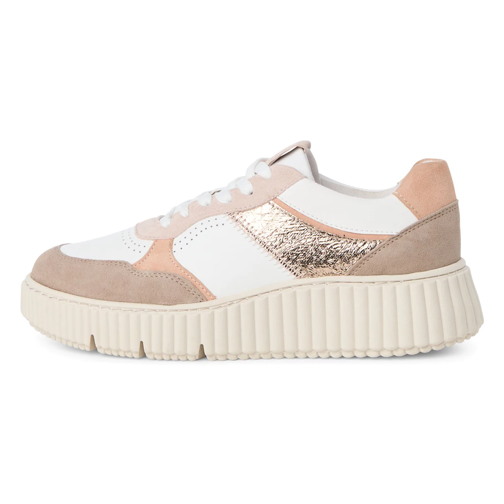 Tamaris Plateausneaker Freizeitschuh Halbschuh Schnürschuh mit TOUCH-IT Technologie kaufen Vierteljährliche Förderung