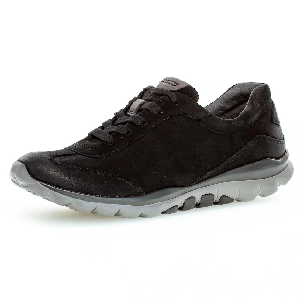 Gabor Rollingsoft Keilsneaker mit Logoschriftzug an der Ferse Freizeitschuh Halbschuh Schnürschuh ▷ für Discount Store für neue Produkte