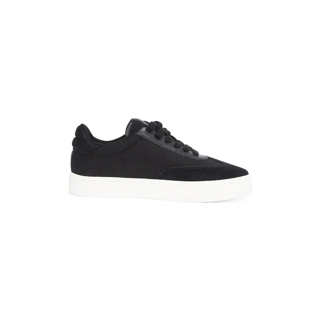 Calvin Klein Jeans Sneaker »CLASSIC CUPSOLE LOW MIX MG WN« Schnürschuh Freizeitschuh Halbschuh mit Logoschriftzug seitlich kaufen Super Rabatt