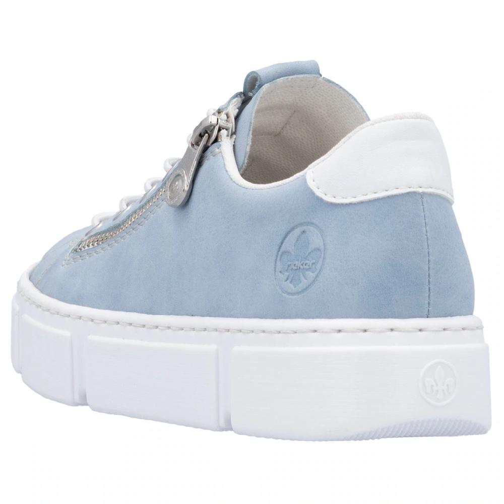 Rieker Slip-On Sneaker mit Reißverschluss außen Freizeitschuh Halbschuh Schlupfschuh kaufen Riesige Rabatte