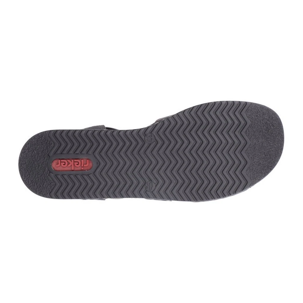 Rieker Riemchensandale Sommerschuh Sandalette Keilabsatz mit Schmucksteinen besetzt ▷ für Clearance-Verkauf