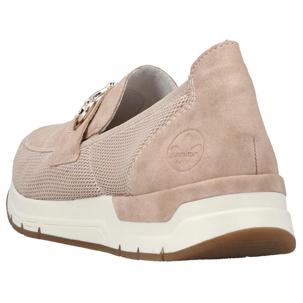 Rieker Slip-On Sneaker »Slipper vegan« Slipper Freizeitschuh mit eleganter Zierspange kaufen Jubiläumsangebot