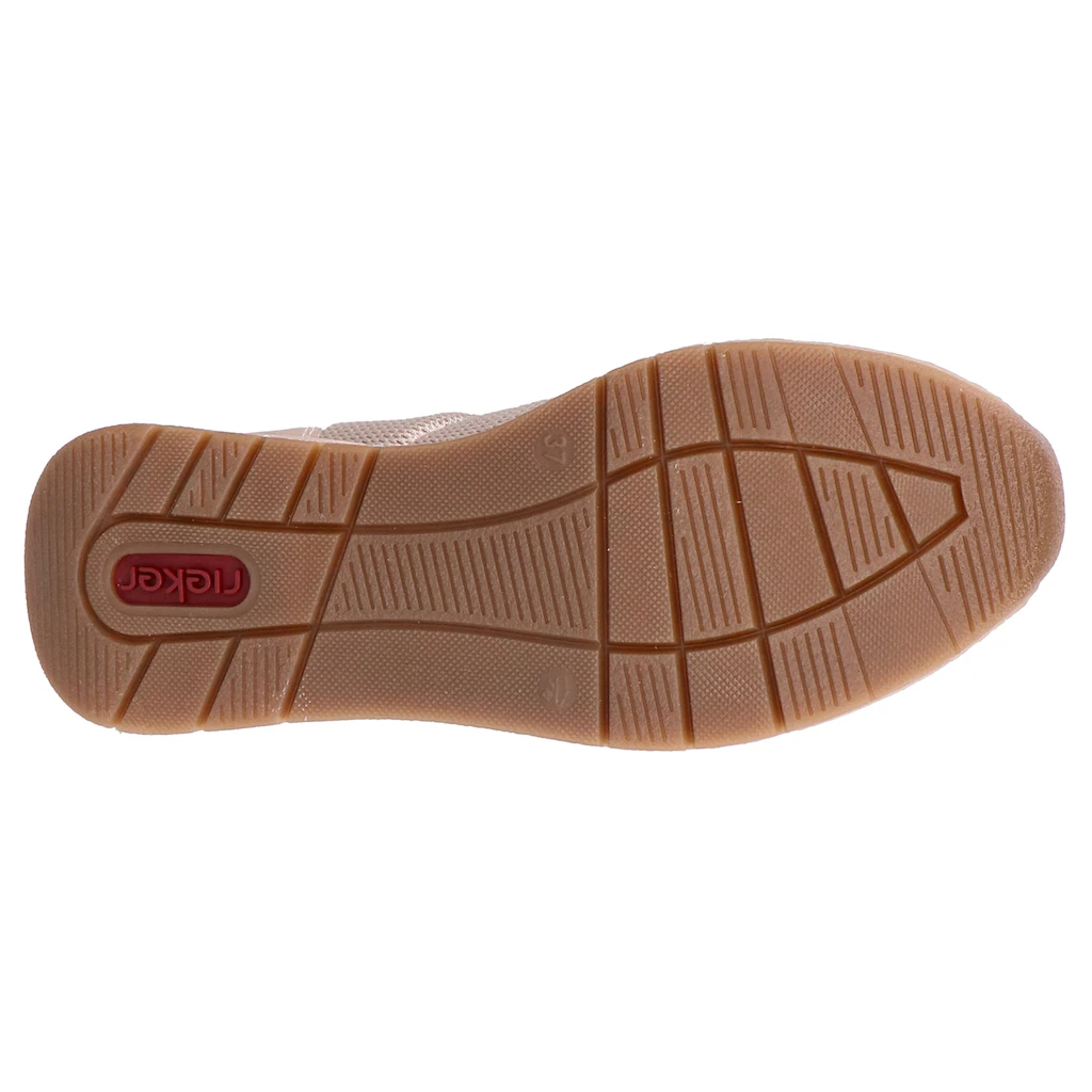 Rieker Slip-On Sneaker »Slipper vegan« Slipper Freizeitschuh mit eleganter Zierspange kaufen Jubiläumsangebot