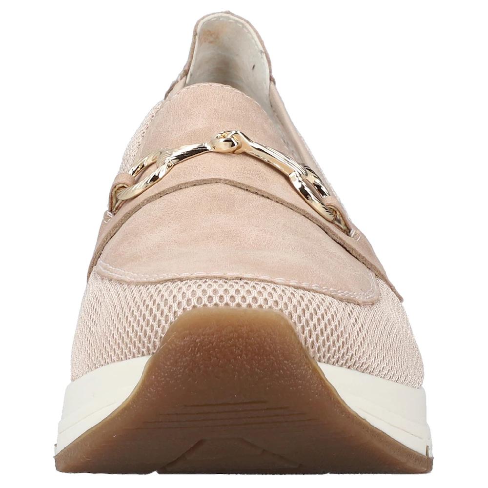 Rieker Slip-On Sneaker »Slipper vegan« Slipper Freizeitschuh mit eleganter Zierspange kaufen Jubiläumsangebot