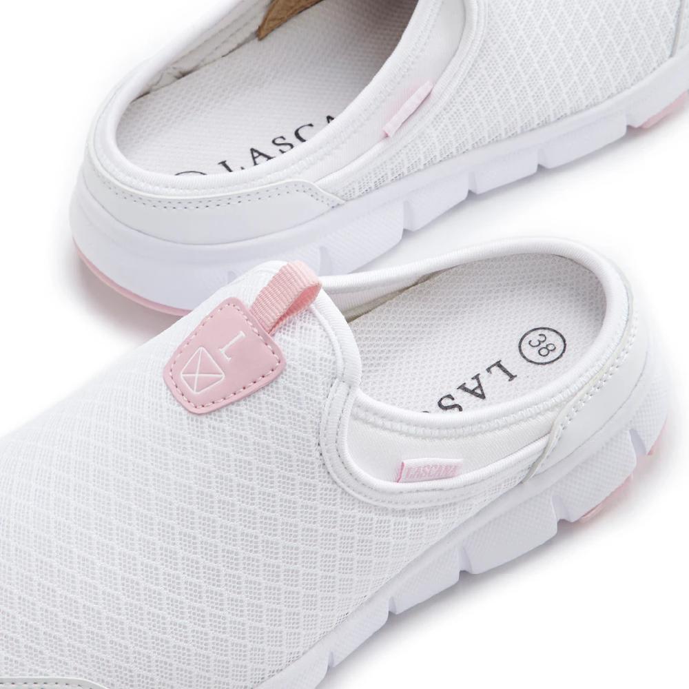 LASCANA Slip-On Sneaker Halbschuh Freizeitschuh Sabot Clogs aus leichtem Mesh-Material online bestellen Heißer Verkauf