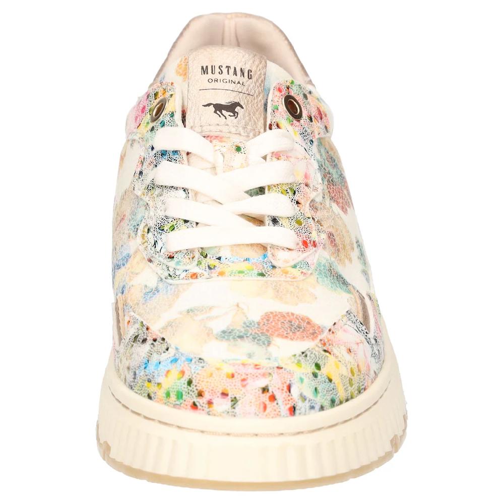 Mustang Shoes Sneaker Pride Sneaker Schnürschuh mit bunten Metallic-Besätzen Neueste Mode