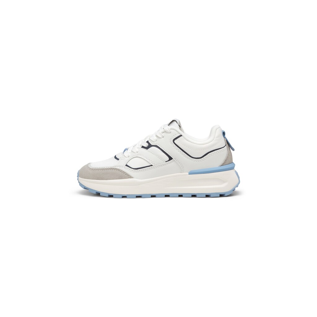 Marc O'Polo Sneaker »aus Rindleder und Mesh« Online Outlet